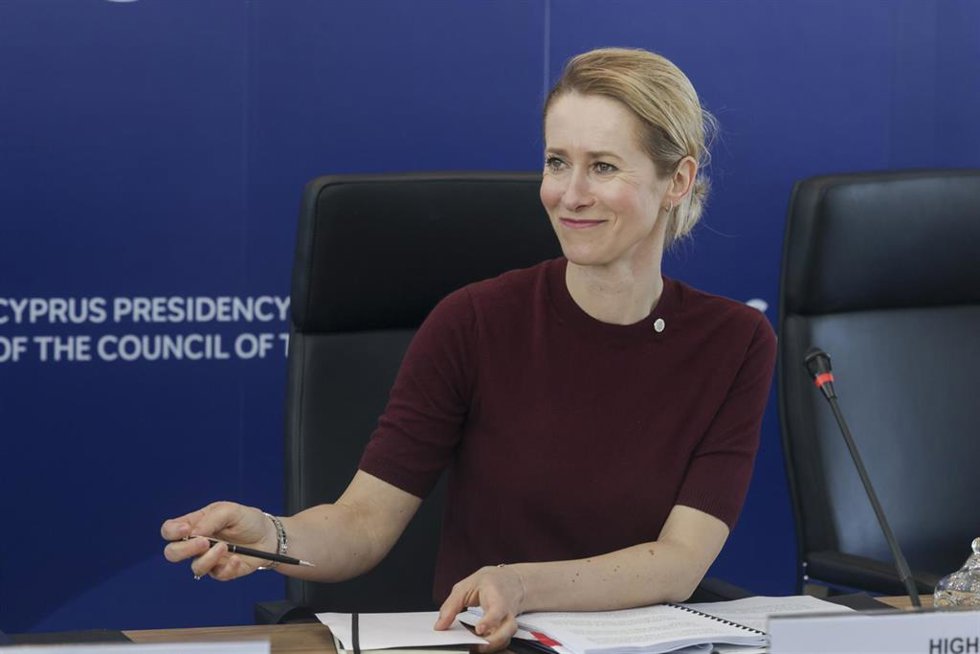 La Alta Representante de la Unión Europea para la Política Exterior, Kaja Kallas