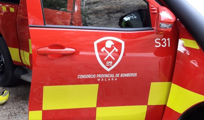 Archivo - Imagen de un vehículo de bomberos,