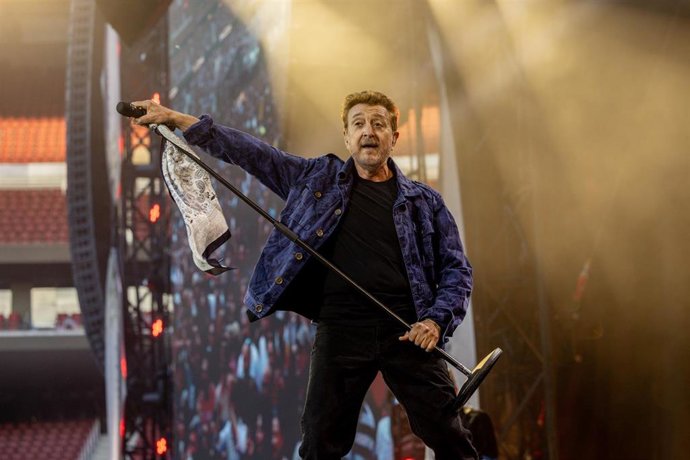 El cantante Manolo García, del grupo musical ‘El Último de la Fila’ 