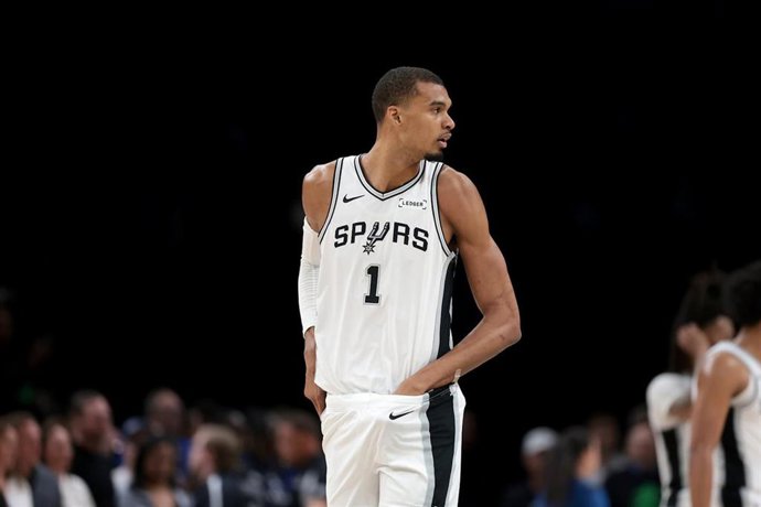 Victor Wembanyama con San Antonio Spurs