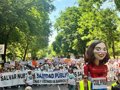 Cirka 10 000 människor turnerar återigen Madrid i försvar av folkhälsan inför "nedmonteringen" av PP