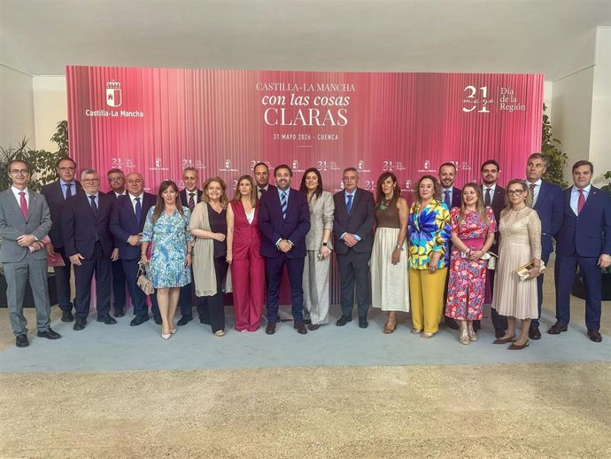 Integrandes del PP de C-LM en el Día de Castilla-La Mancha.