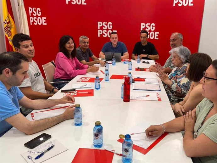 Junta del grupo de trabajo de Educación del PSdeG.