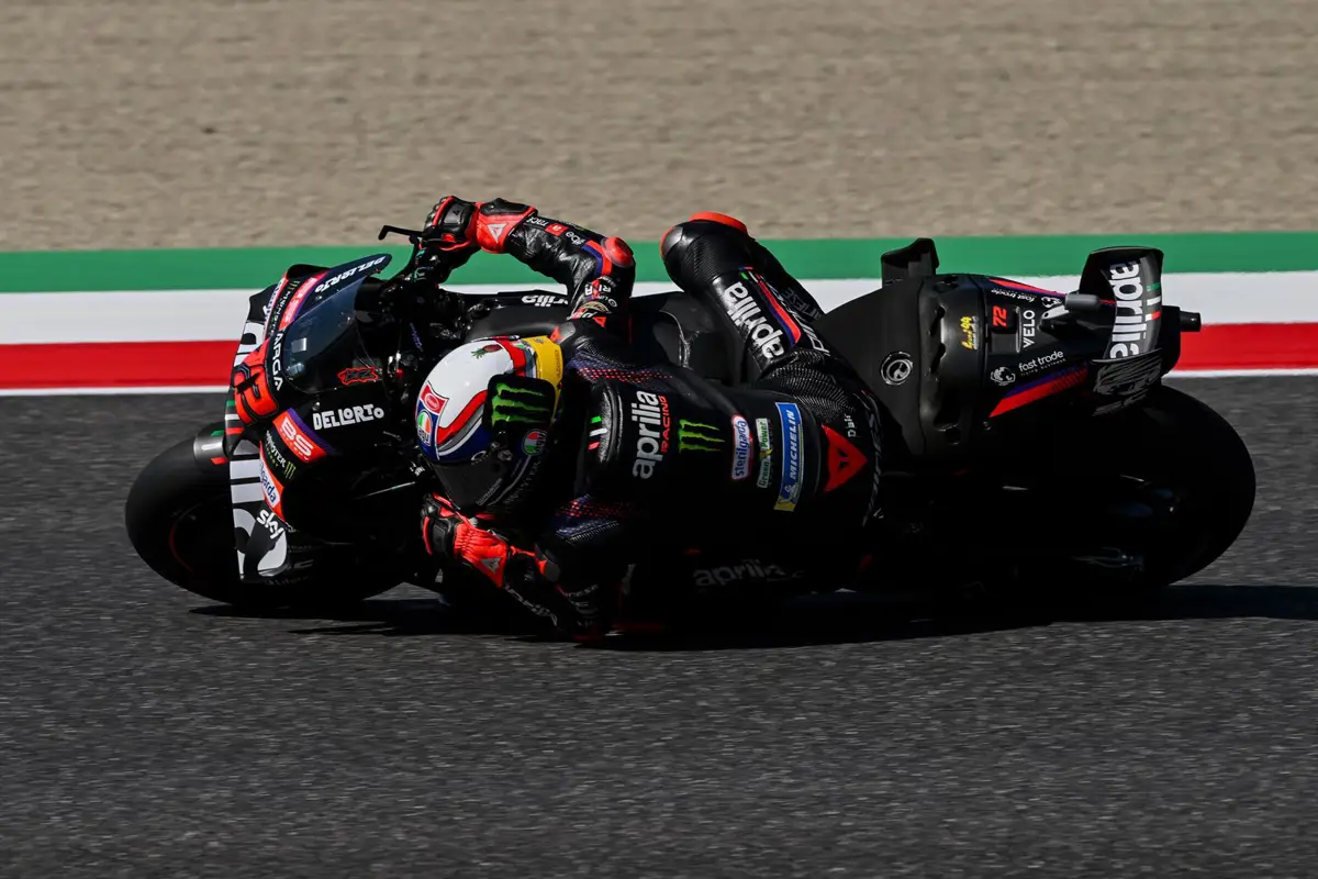 Marco Bezzecchi durante el Gran Premio de Italia