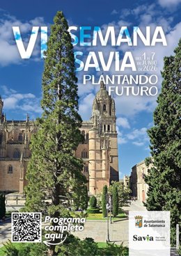 Cartel de la VI Semana Savia del Ayuntamiento de Salamanca.
