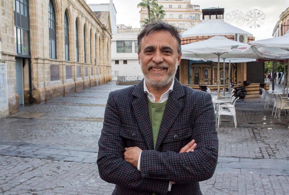 Archivo - El portavoz de Adelante Andalucía en Jerez de la Frontera (Cádiz), Carlos Fernández.