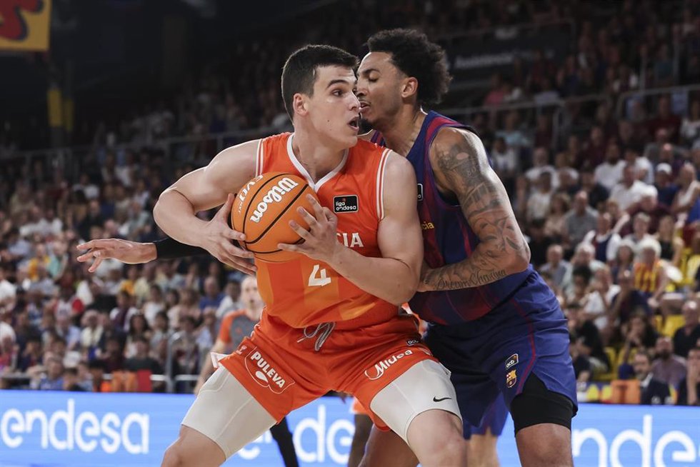 Jaime Pradilla, Valencia Basket y Miles Norris, Barça, Liga Endesa