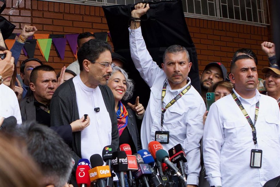 Votación del candidato presidencial colombiano Iván Cepeda