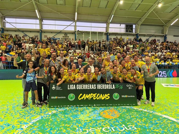 Rocasa Gran Canaria se proclama campeón de la Liga Guerreras Iberdrola