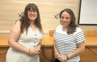 Marta Sancho y Elena Marco