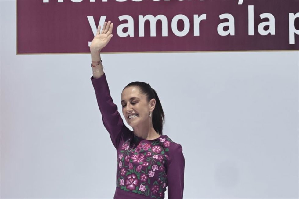 Claudia Sheinbaum, presidenta de México.