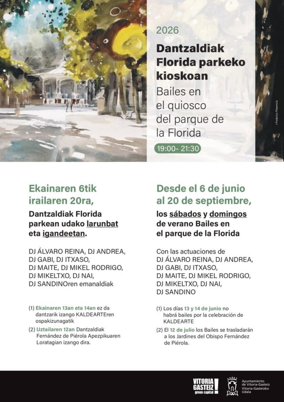 Bailables en La Florida