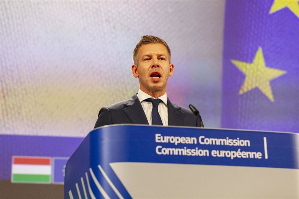 Péter Magyar, primer ministro de Hungría.