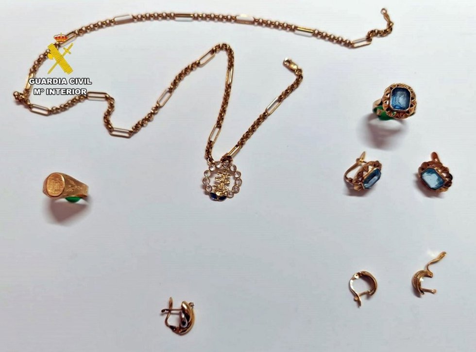 Joyas recuperadas