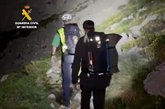 Foto: Rescatado en Picos de Europa un senderista que se cayó y no pudo continuar al perder la luz frontal