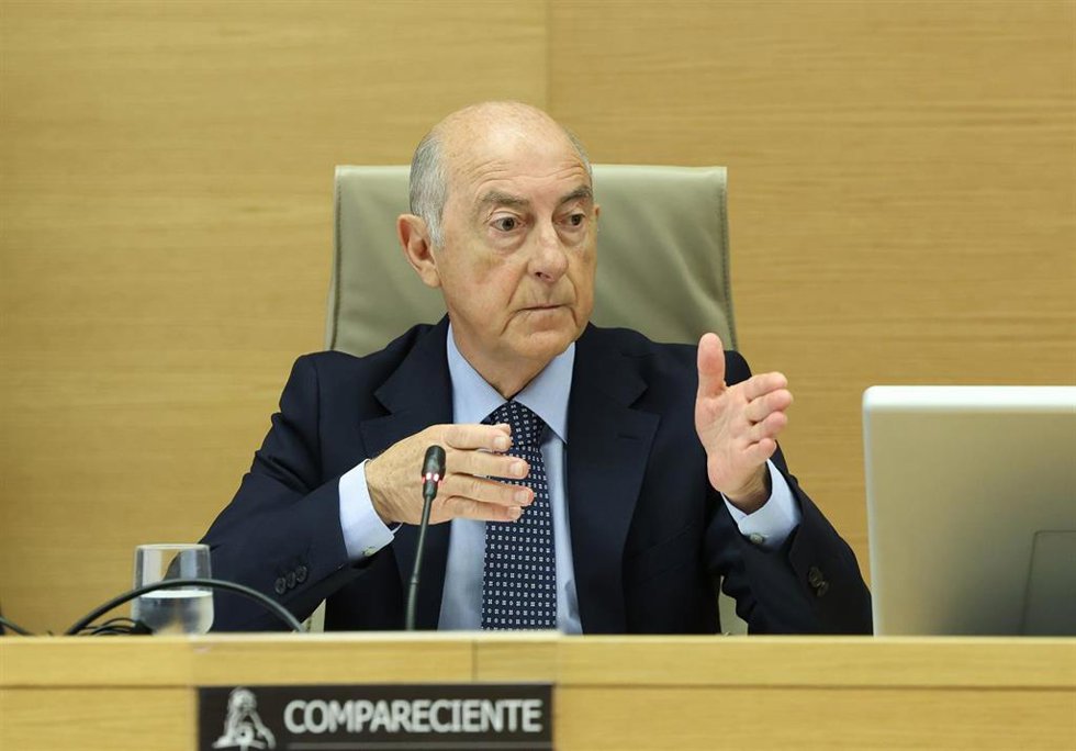 El gerente de Ferrocarrils de la Generalit Valenciana (FGV), Alfonso Novo Belenguer, comparece ante la Comisión de Investigación sobre la dana, en el Congreso.