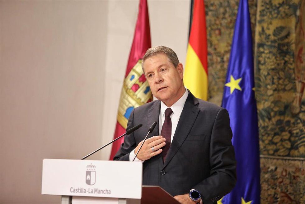 Archivo - El presidente de C-LM, Emiliano García-Page.