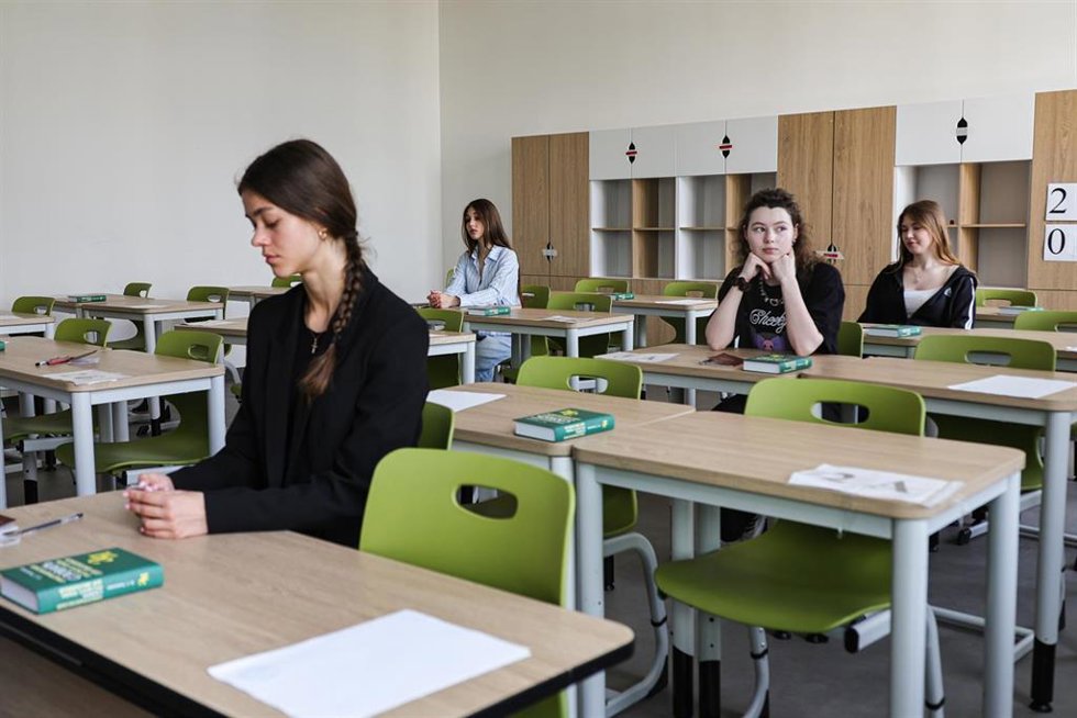 Imagen de archivo de un aula en Rusia.