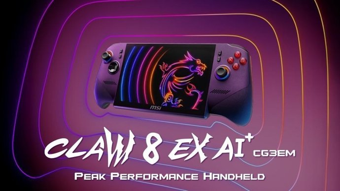 Console portátil Claw 8 EX AI+