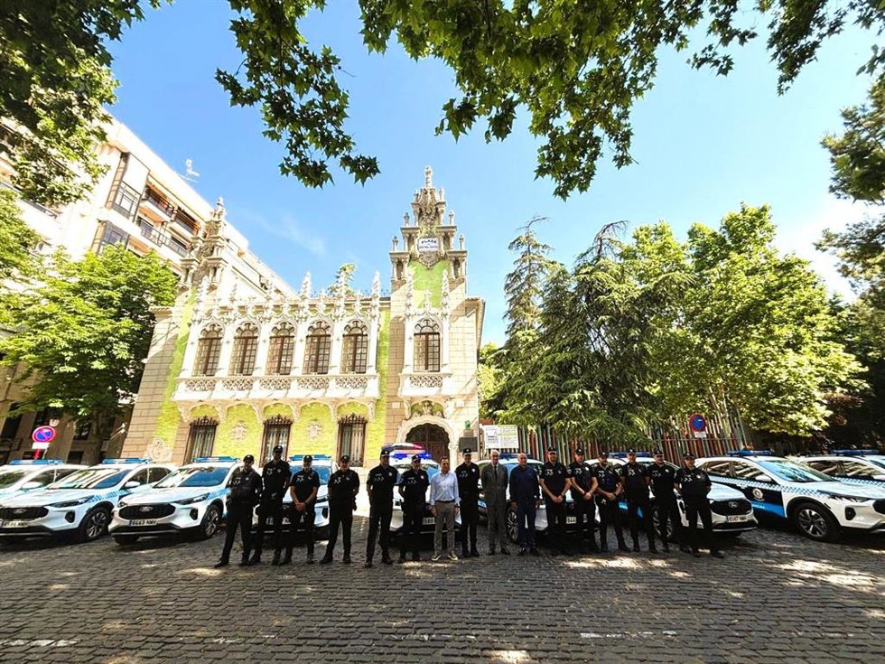 Presentación de los nuevos vehículos de la Policía Local de Albacete.