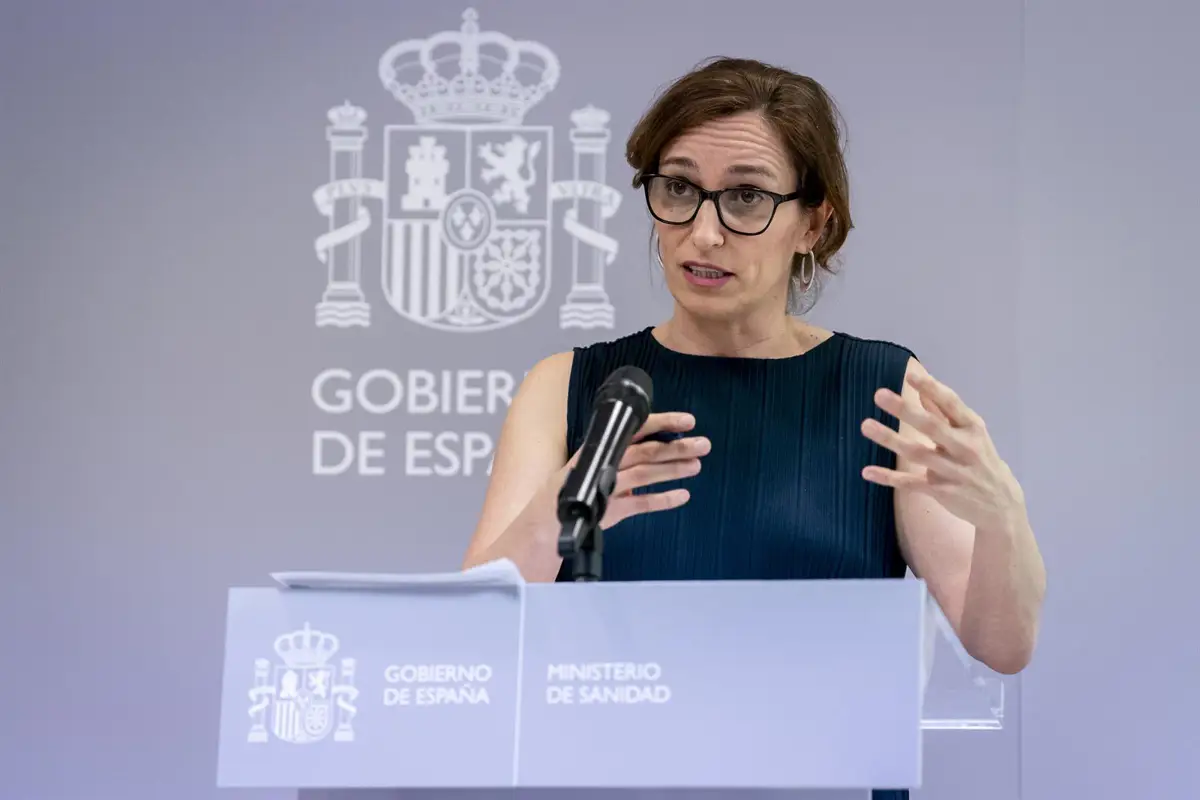 Ministra de Sanidad, Mónica García