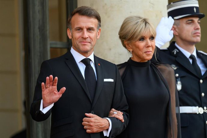 El presidente francés, Emmanuel Macron, durante un acto en París la pasada semana.