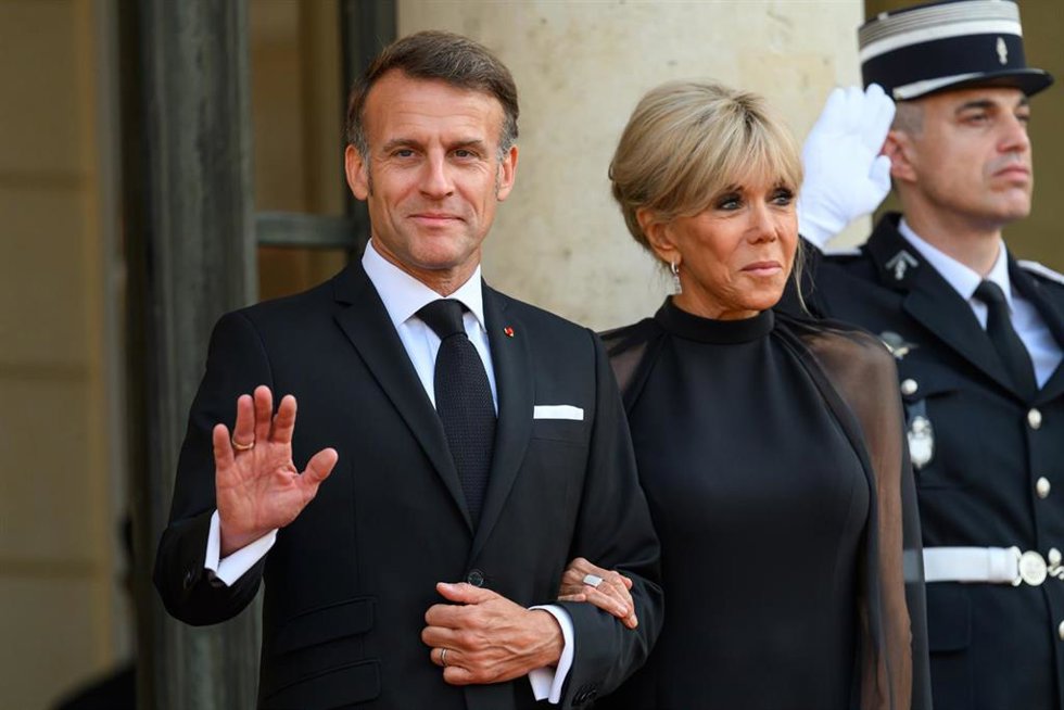 El presidente francés, Emmanuel Macron, durante un acto en París la pasada semana.