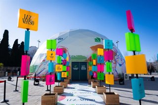 Archivo - El espectáculo 'Luz y Verso' de Fundación Unicaja.