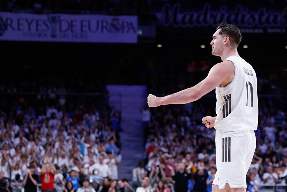 Archivo - Mario Hezonja durante un partido del Real Madrid