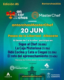 Cartel de antorchasMasterChef.