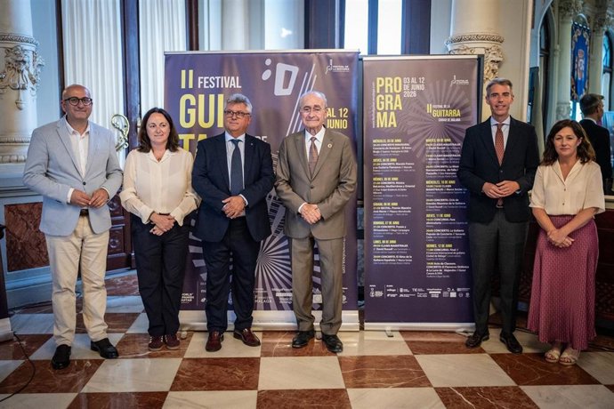 Presentación de la segunda edición del 'Festival Internacional de la Guitarra Ciudad de Málaga'