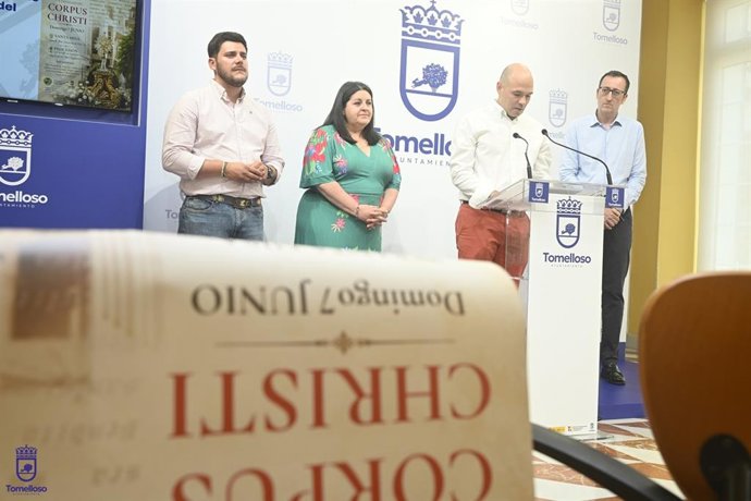 Presentada la festividad del Corpus Christi en Tomelloso