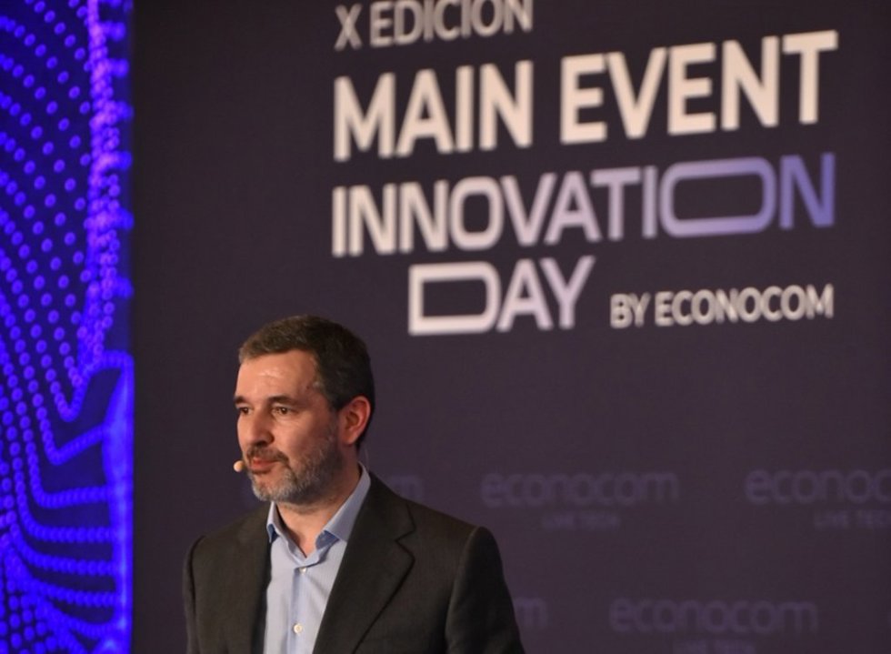 El CEO de Grupo Econocom España, Carlos Pérez-Herce, en la décima edición de 'Main Event'