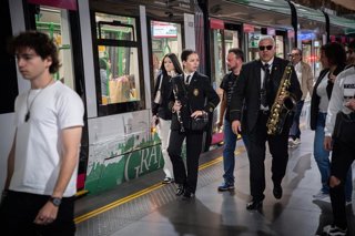 Archivo - Imagen del metro de Granada. Archivo.