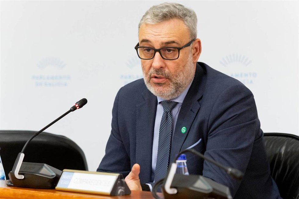 El gerente del Servizo Galego de Saúde, José Ramón Parada.