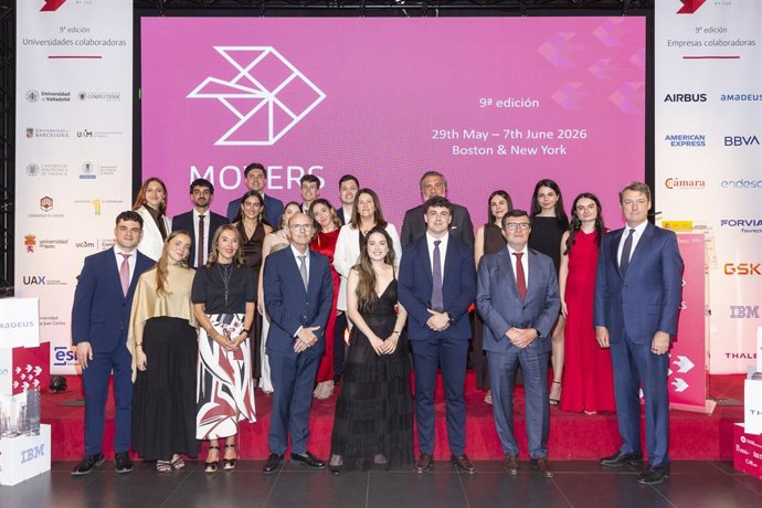 Los sleccionados, durante la gala