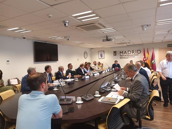 Archivo - Comisión de Seguridad y Emergencias del Ayuntamiento de Madrid