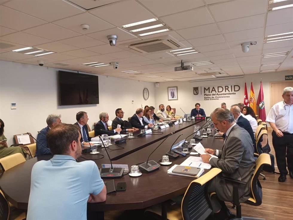 Archivo - Comisión de Seguridad y Emergencias del Ayuntamiento de Madrid
