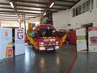 Evacuado por inhalación de humo un hombre de 73 años tras el incendio de una casa en Morelábor (Granada)