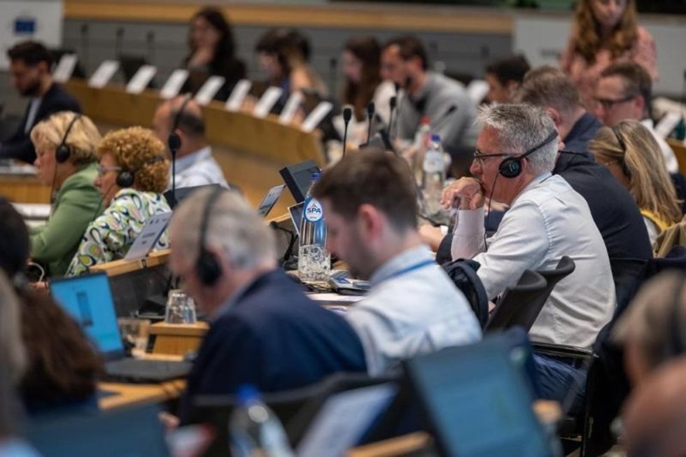 El director general de Fondos y Relaciones con la Unión Europea, Jesús Ángel Garrido