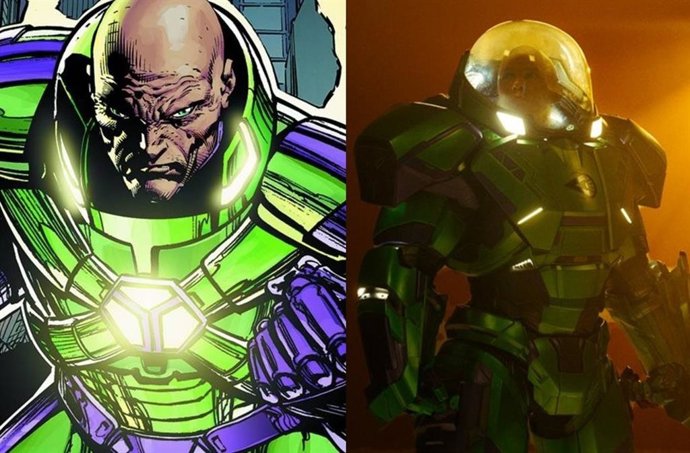 Lex Luthor presenta su imponente armadura en Superman 2: Man of Tomorrow