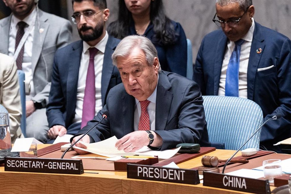 El secretario general de la ONU, António Guterres