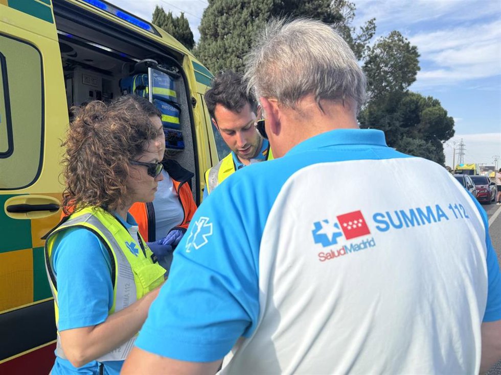 Sanitarios del SUMMA 112