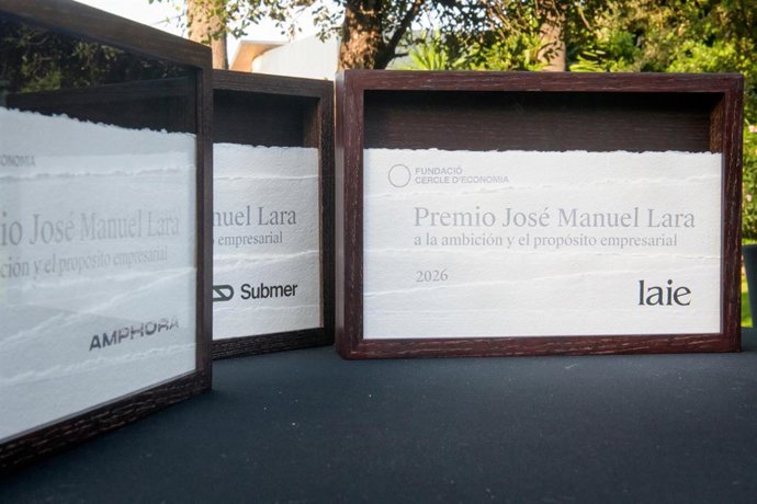 Amphora, Laie y Submer, Premio José Manuel Lara a la ambición y el propósito empresarial