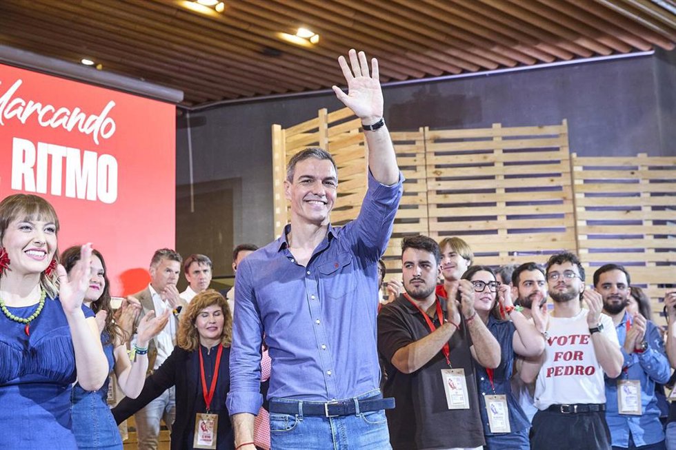 El secretario general del PSOE y presidente del Gobierno, Pedro Sánchez, en una imagen de archivo.
