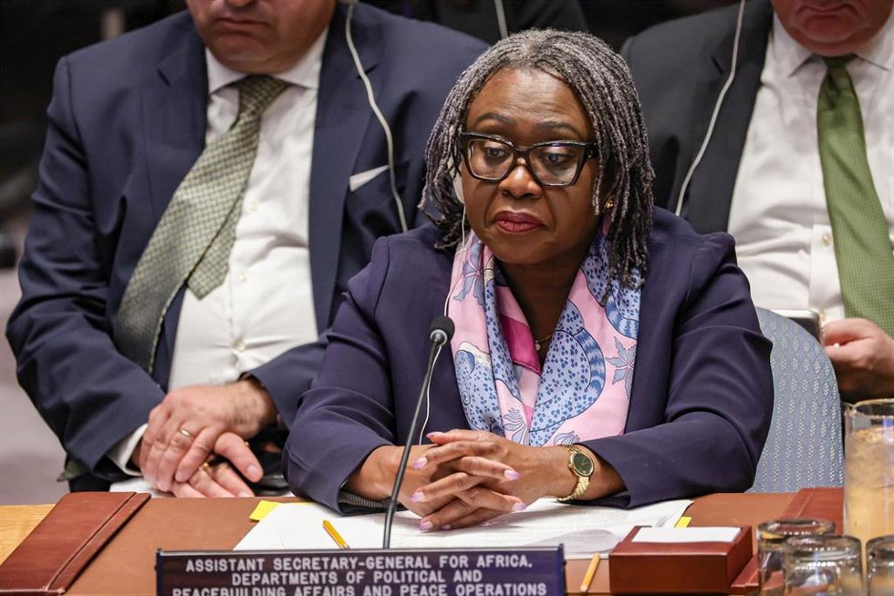 La subsecretaria general de Asuntos Políticos y Consolidación de la Paz y de Operaciones de Paz, Martha Ama Akyaa Pobee
