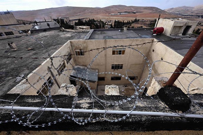 Archivo - December 23, 2024, Damascus, Syria: The notorious Sednaya prison where countless men disappeared amid accounts of torture during a brutal regime in Damascus Syria on December 23, 2024.  A rebel offensive led by the Islamist group Hayat Tahrir al