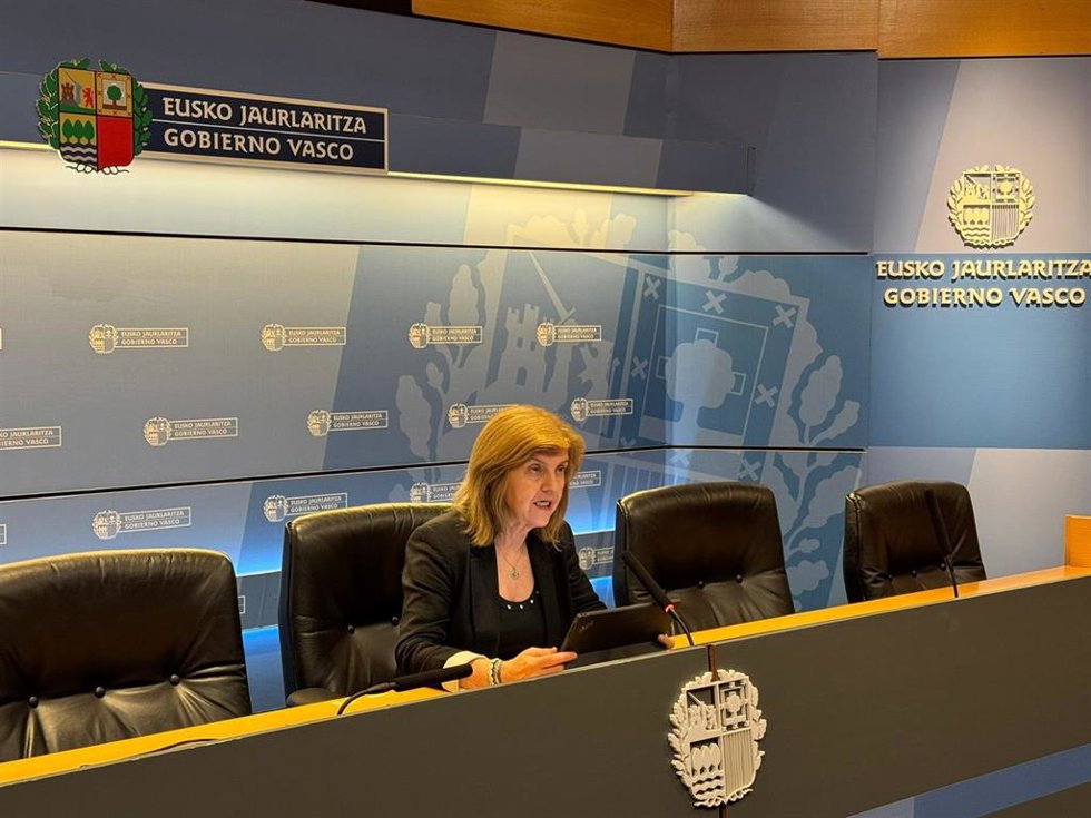 La directora de Empleo del Gobierno Vasco, Arantza Martínez