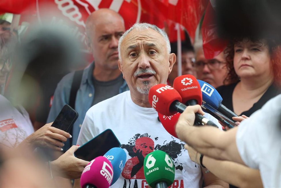 El secretario general de UGT, Pepe Álvarez.