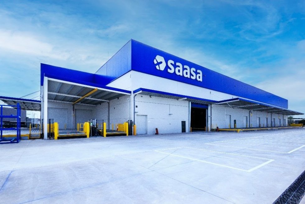 Archivo - Terminal de carga de Saasa, compañía de Andino Global, en el aeropuerto de Madrid-Barajas.